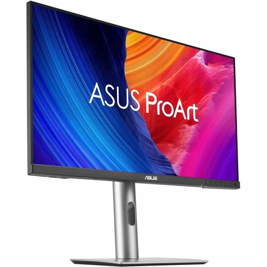 ASUS ProArt PA278CGRV 27-inch WQHD IPS monitor on silver stand