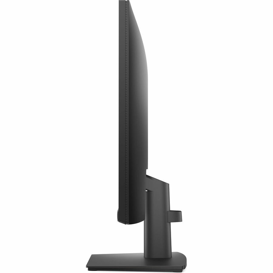 Black monitor on a white background