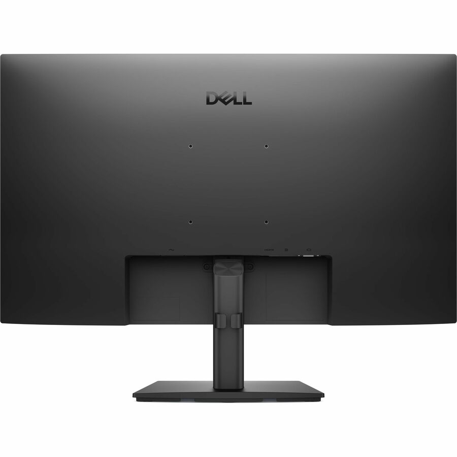 Black Dell monitor on a white background