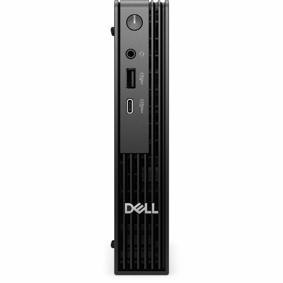 Dell computer tower on a white background