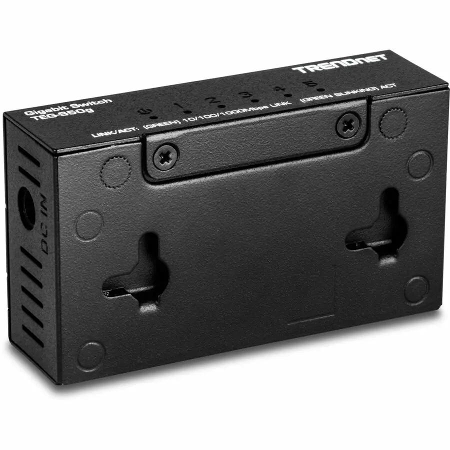 TRENDnet GREENnet TEG-S50g 5-Port Gigabit Unmanaged Switch, black desktop network switch
