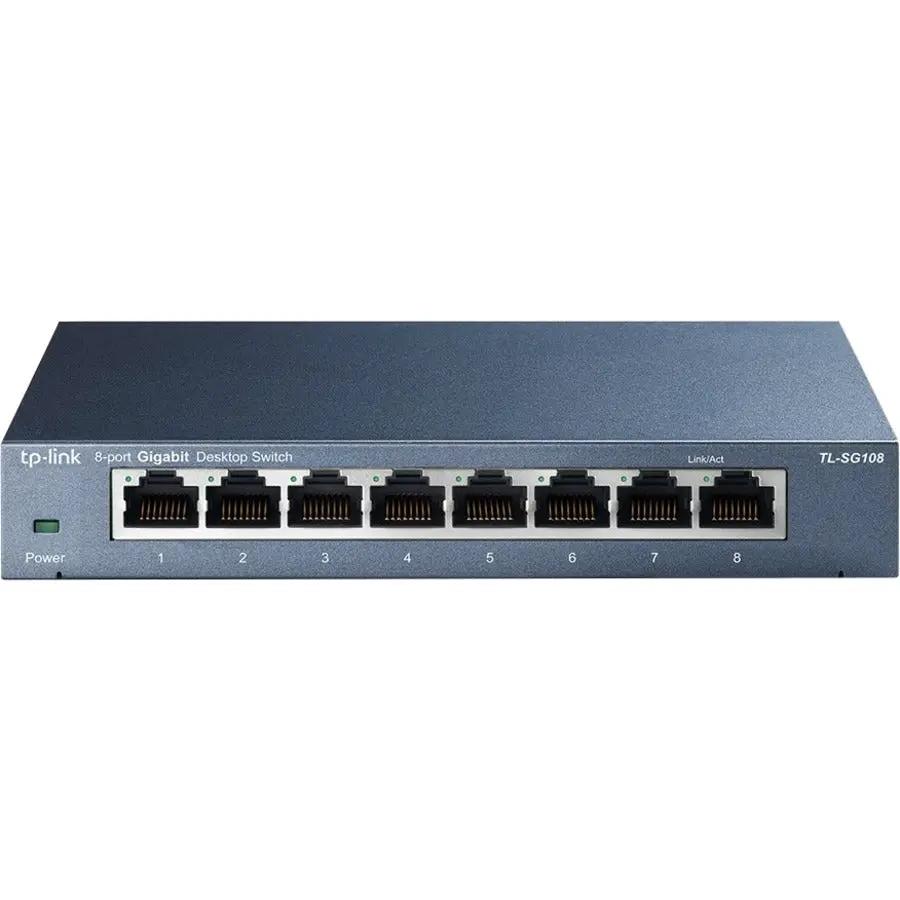 TP-Link TL-SG108 8-port Gigabit unmanaged Ethernet desktop switch