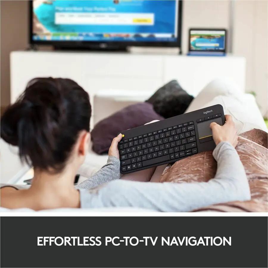 Logitech K400 Plus Touchpad Wireless Keyboard