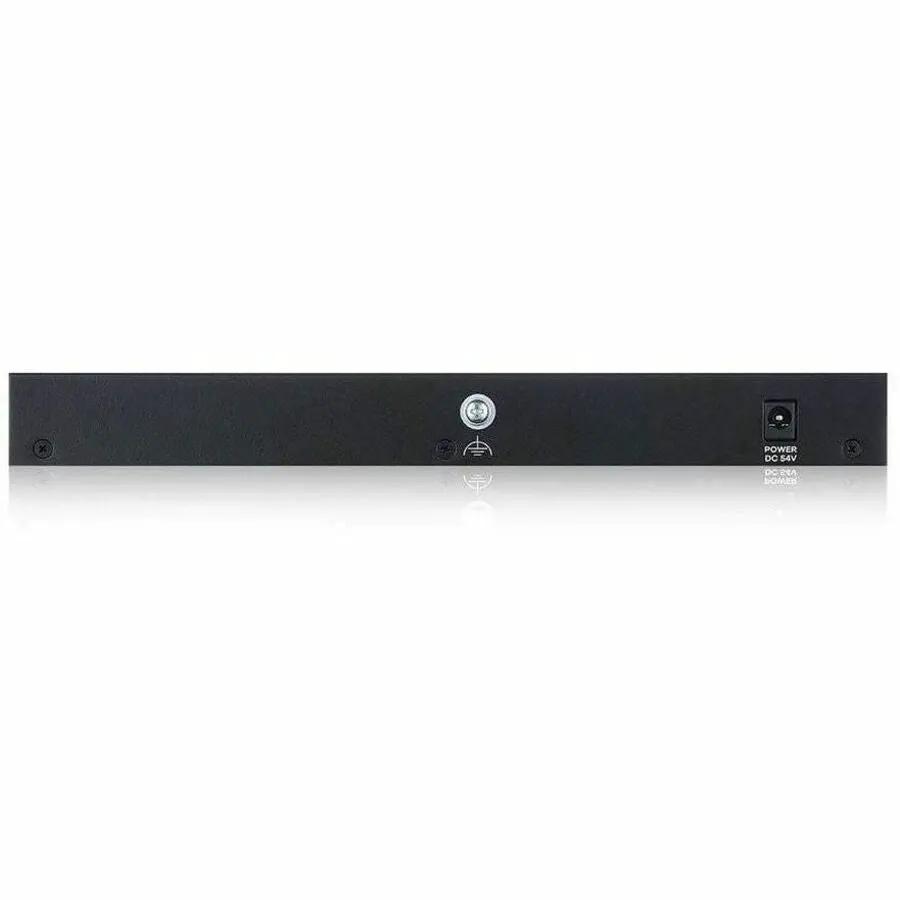 ZYXEL GS1900 8-Port PoE+ SFP Managed Switch in black metal chassis