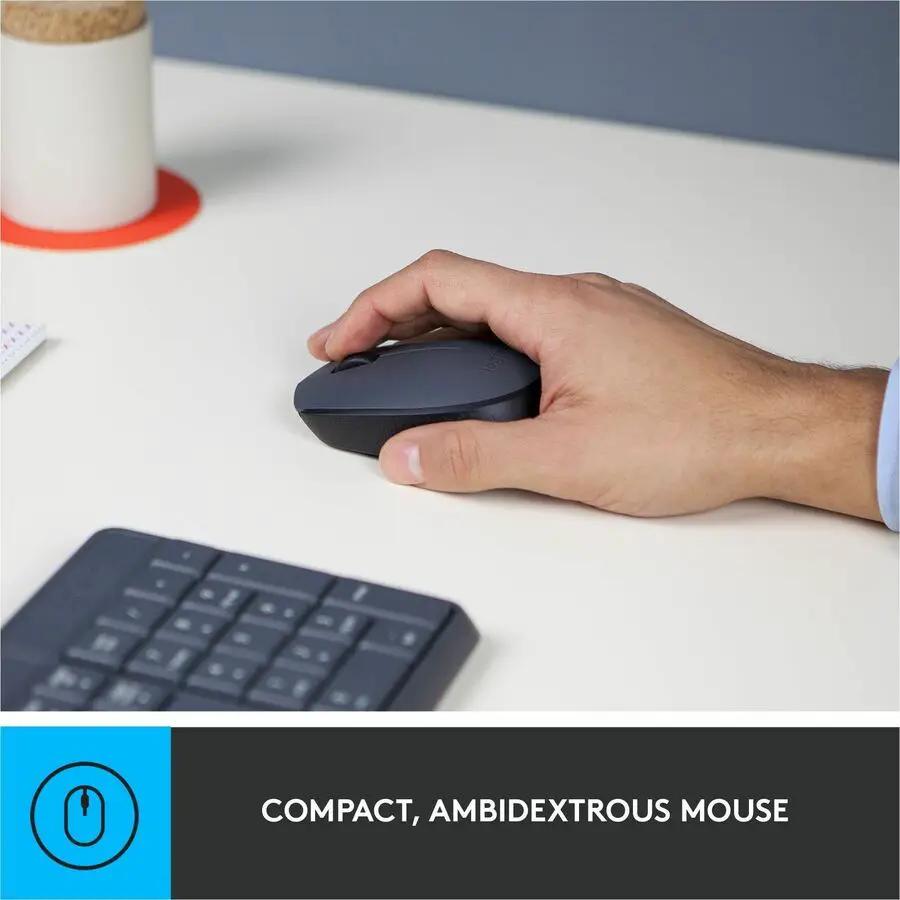 Logitech MK235 Keyboard & Mouse (Keyboard English Layout only)
