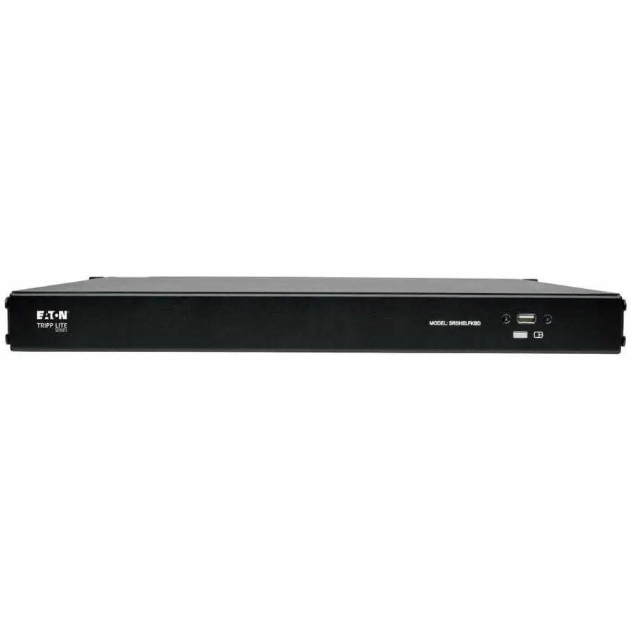 Tripp Lite by Eaton 1U Rackmount Keyboard w KVM Cable Kit for 2-Post or 4-Post Racks