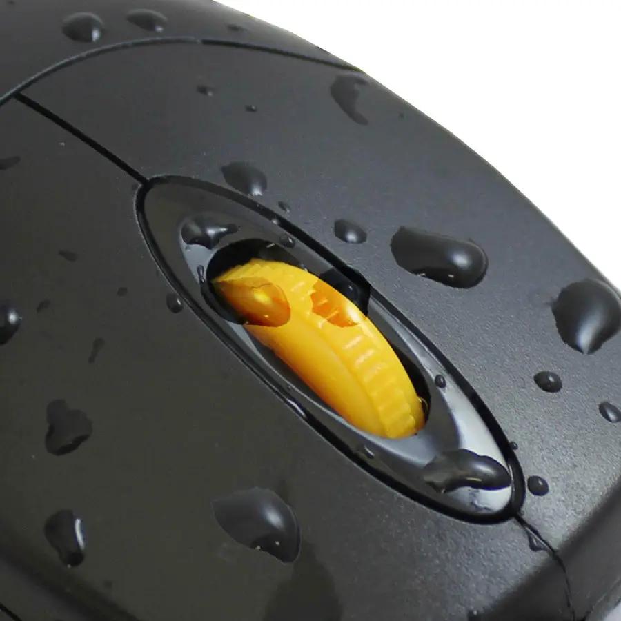 Adesso iMouse W3 Waterproof Antimicrobial Mouse with Magnetic Scroll Wheel