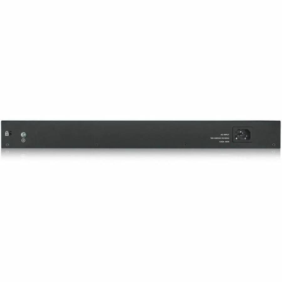 ZYXEL GS1920 48-Port Gigabit PoE+ SFP Switch, black rack-mount
