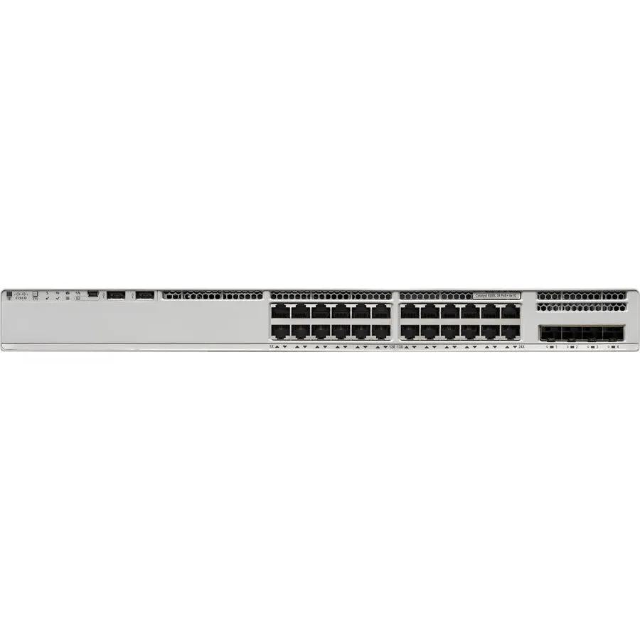 Cisco Catalyst C9200L 24-Port PoE Gigabit Switch with 4 SFP uplinks, silver