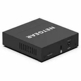 NETGEAR Plus GS305E 5-Port Managed Switch, black, compact