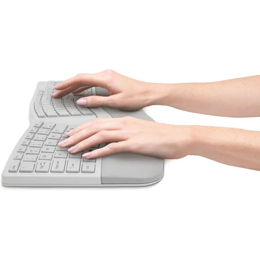 Kensington Pro Fit Ergo Wireless Keyboard-Gray