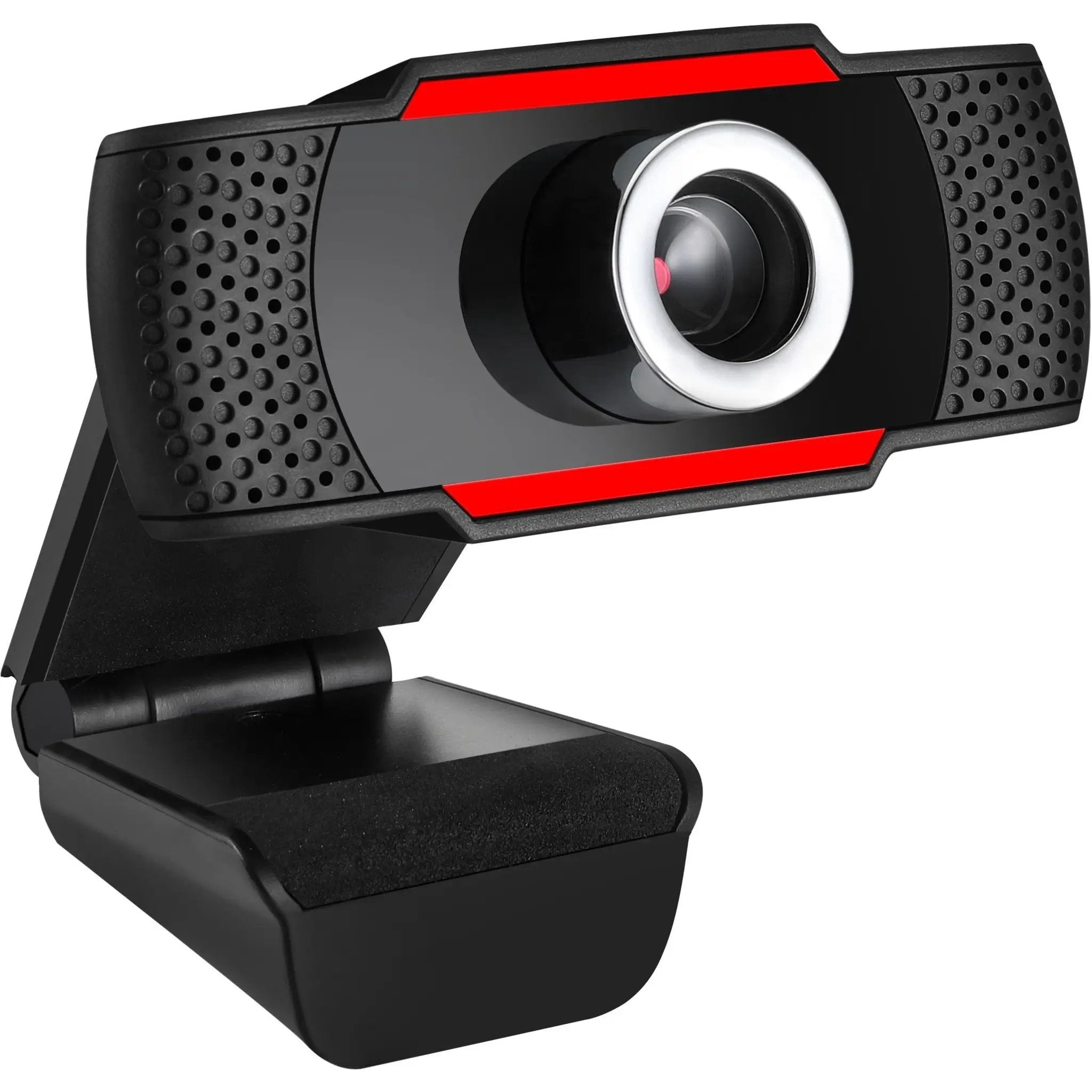 Adesso CyberTrack H3 webcam, black with red trim, USB 2.0