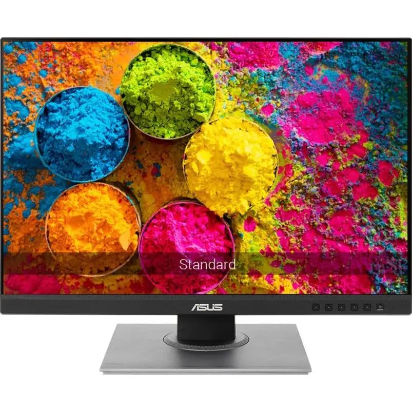 ASUS ProArt PA248QV 24-inch WUXGA IPS monitor, black bezel with silver stand.