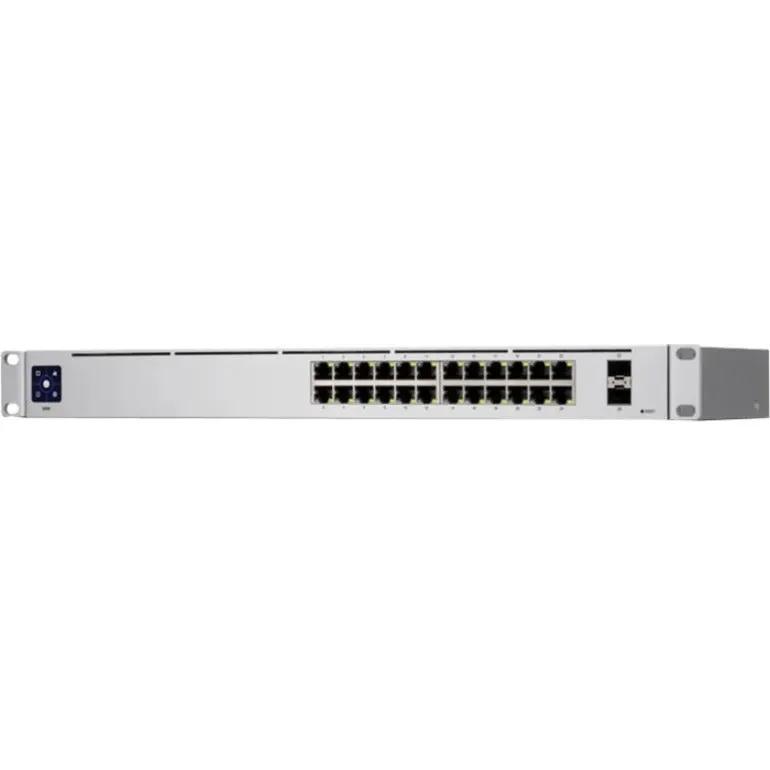 Ubiquiti UniFi USW 24-Port Gigabit SFP Switch, gray, 1U rack-mount