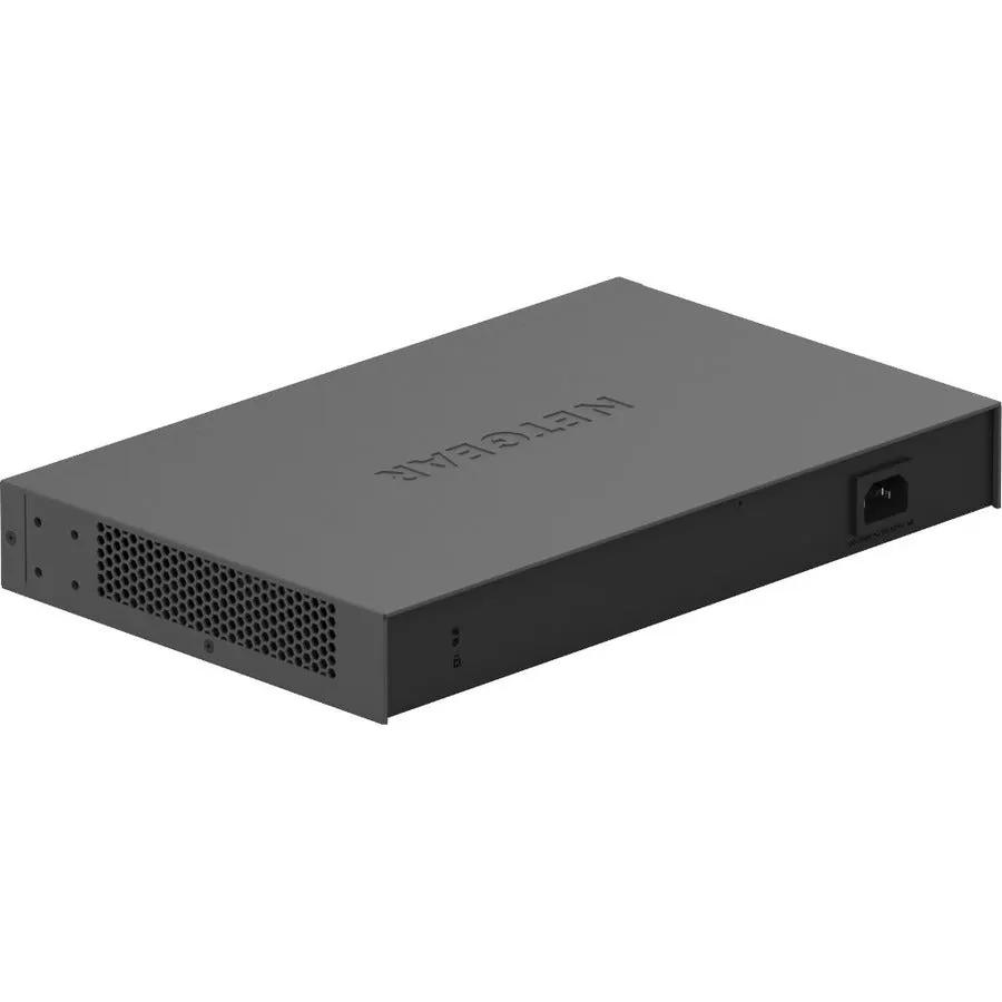 NETGEAR ProSAFE GS516PP 16-Port Gigabit PoE+ Unmanaged Switch in gray.