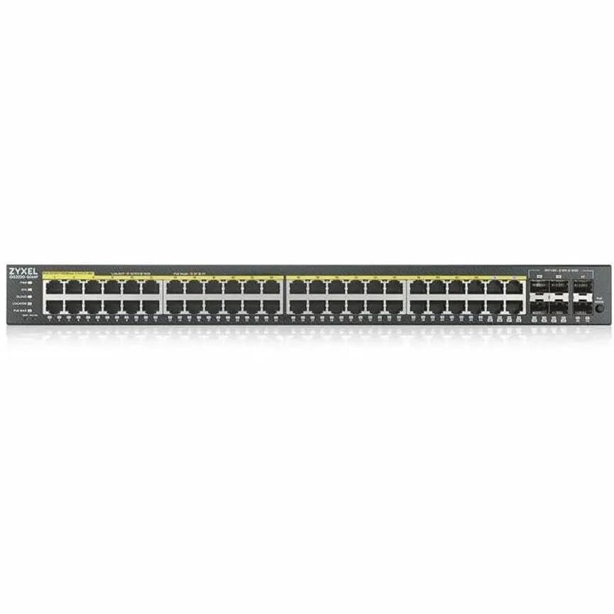 Zyxel GS2220 48-Port Gigabit PoE+ managed switch with 4 SFP uplinks