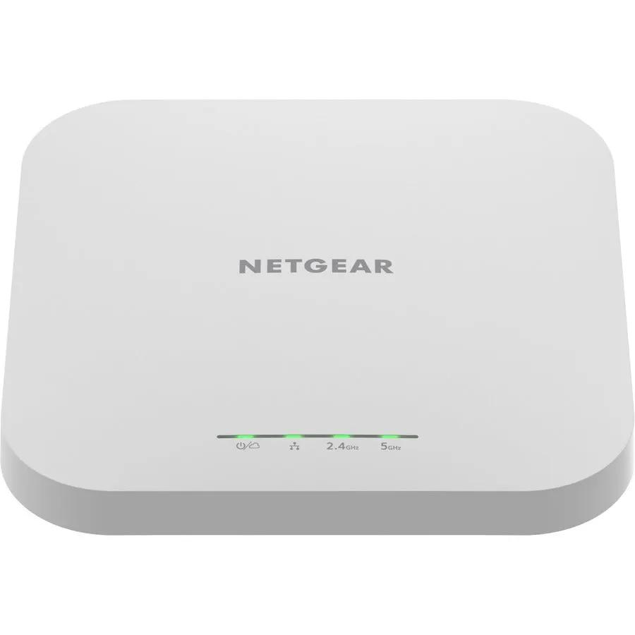 Netgear WAX610 Wi-Fi 6 IEEE 802.11 a/b/g/n/ac/ax/i 1.80 Gbit/s Wireless Access Point - Indoor