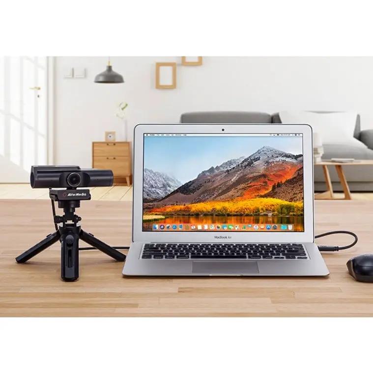 AVerMedia Live Streamer PW513 Webcam - 8 Megapixel - 60 fps - USB 3.0 - TAA and NDAA Compliant