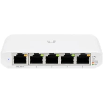 Ubiquiti UniFi USW-FlexMini 5-Port 10/100 managed switch, white compact unit