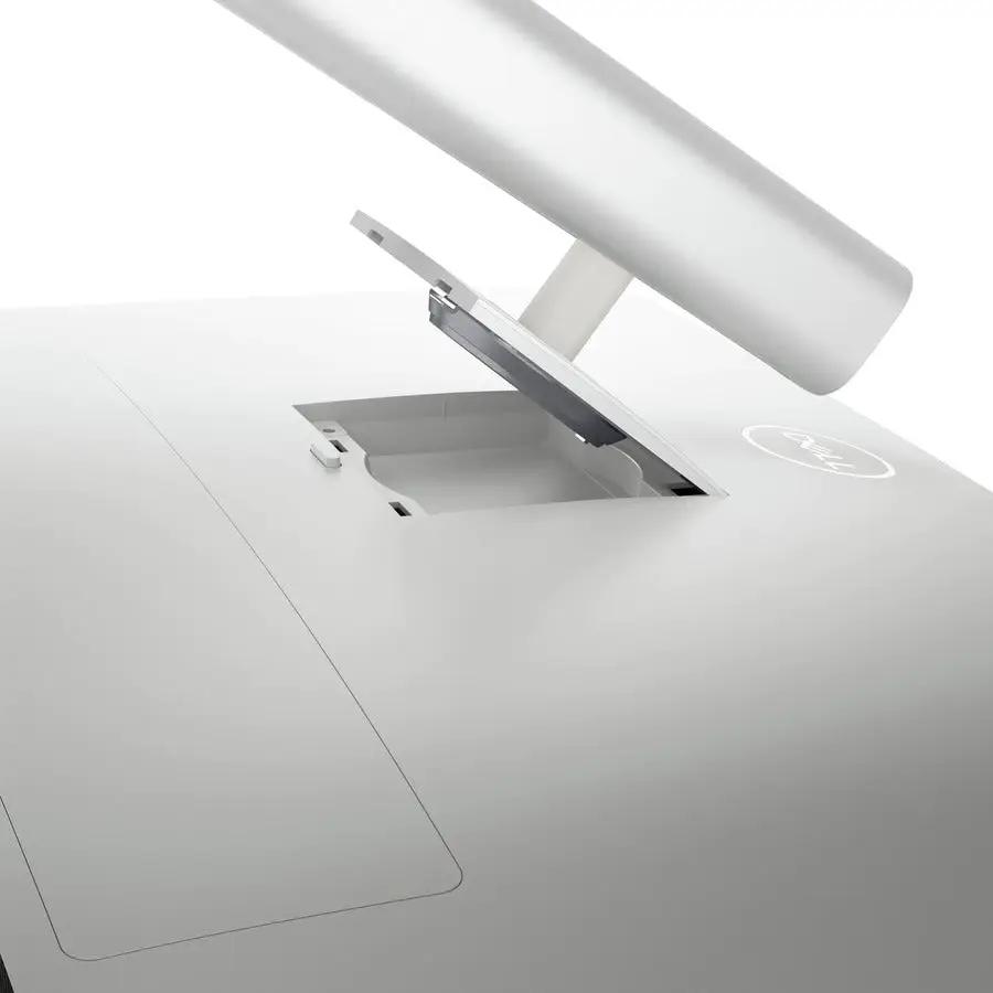 Dell UltraSharp UP3221Q 32-inch 4K UHD LCD monitor, white finish with detached stand.