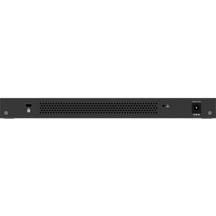 NETGEAR Plus 231W 16-Port Gigabit PoE+ SFP Switch, 1U rack-mount front panel