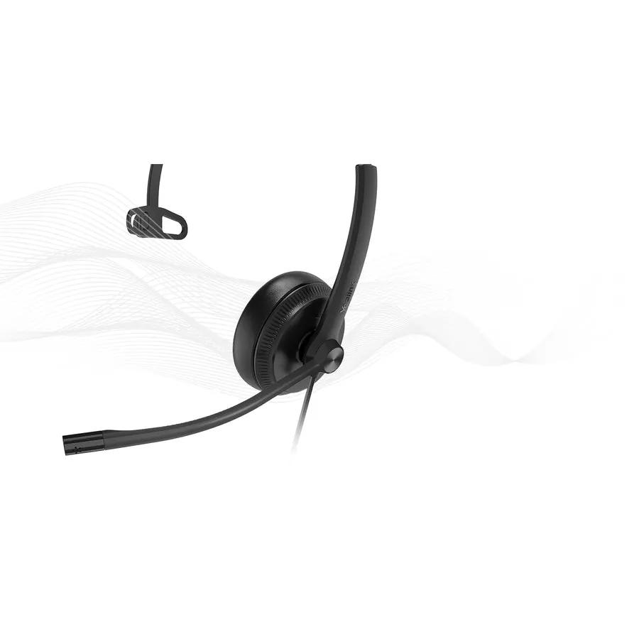 Yealink UH34 Mono Teams headset, black, single-ear with boom mic