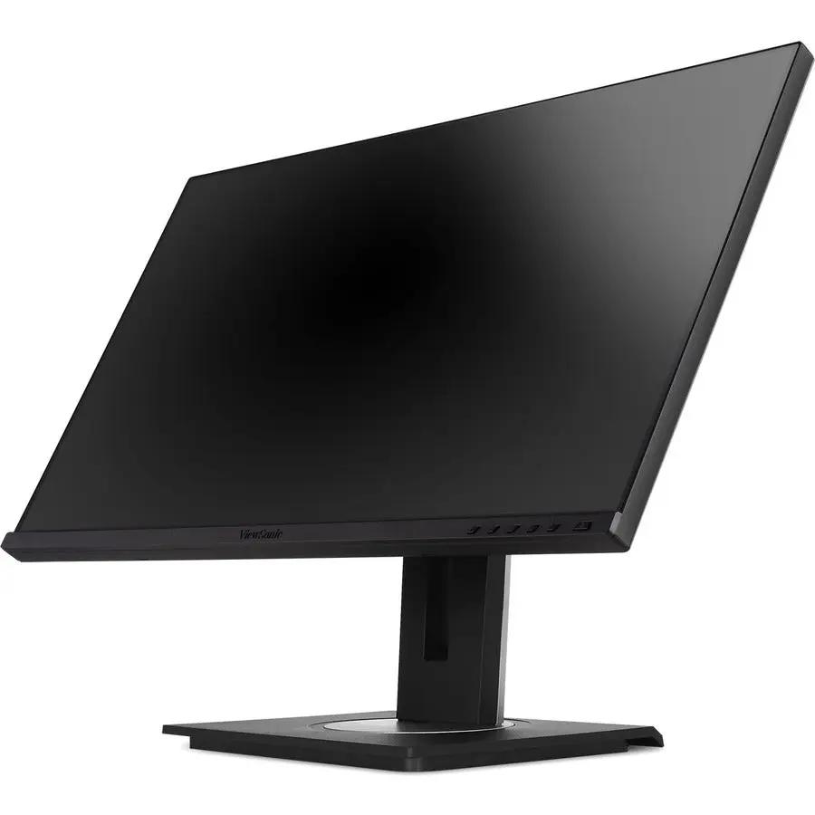 ViewSonic VG2448A 24-inch monitor on a black stand.
