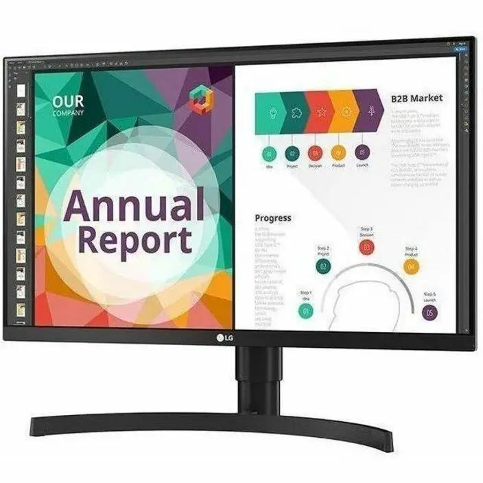 LG 27BN85UN 27-inch 4K UHD IPS HDR monitor in black