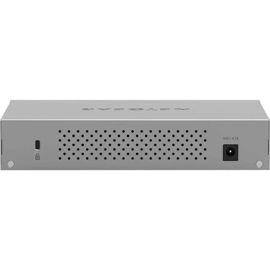 Netgear Plus Ultra60 8-Port PoE Switch in silver with NETGEAR branding