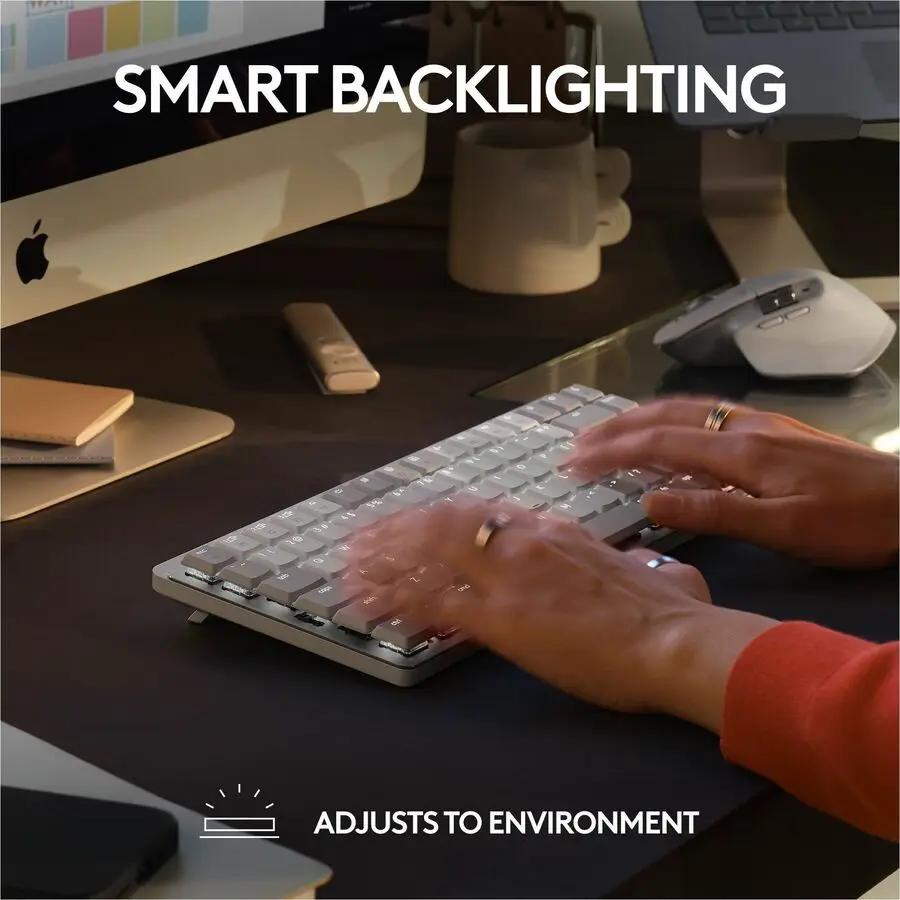 Logitech MX Mechanical Mini for Mac Wireless Illuminated Performance Keyboard