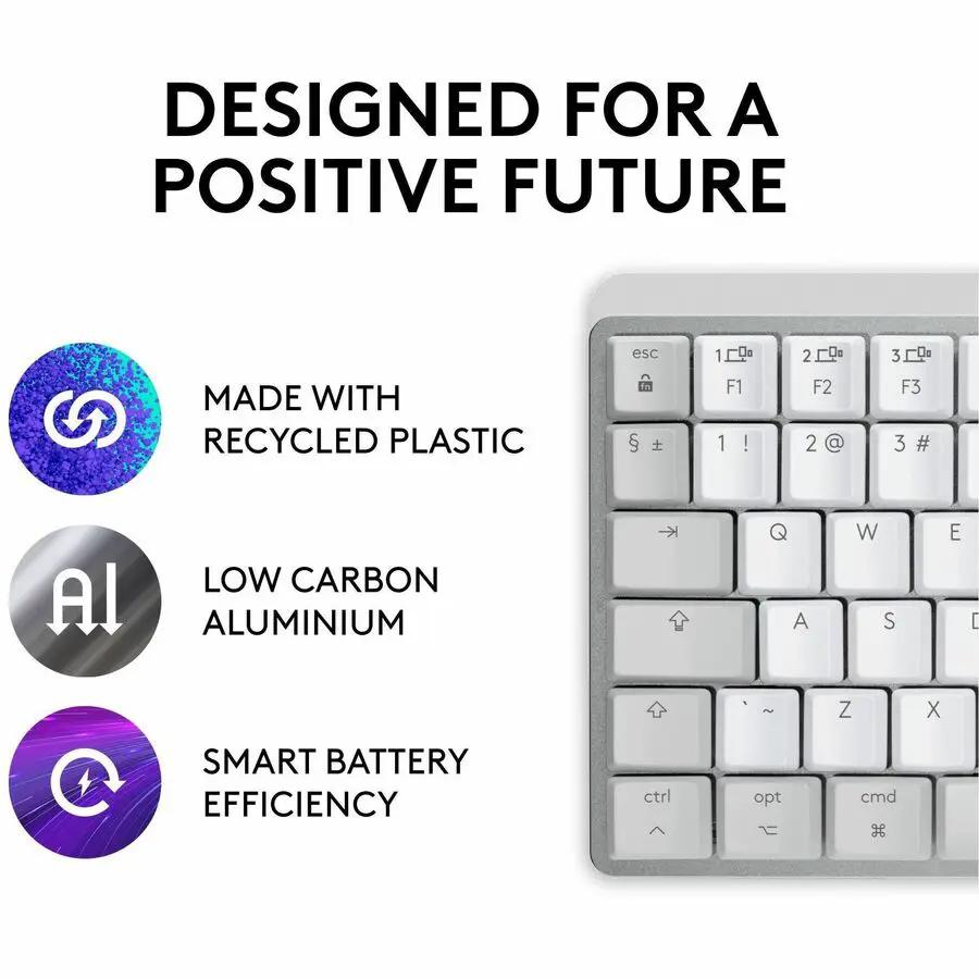 Logitech MX Mechanical Mini for Mac Wireless Illuminated Performance Keyboard