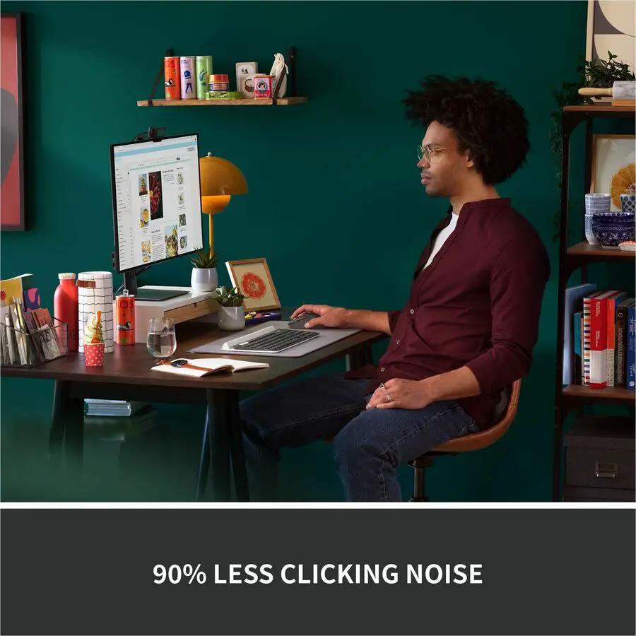 Logitech Signature M550 Wireless Mouse - For Small to Medium Sized Hands, 2-Year Battery, Silent Clicks, Graphite