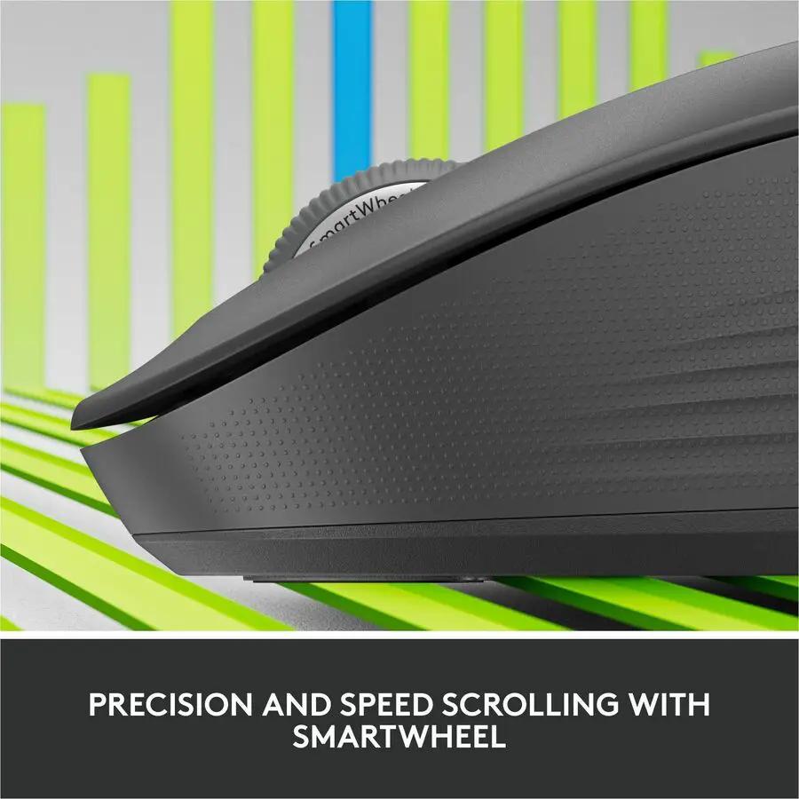 Logitech Signature M550 Wireless Mouse - For Small to Medium Sized Hands, 2-Year Battery, Silent Clicks, Graphite