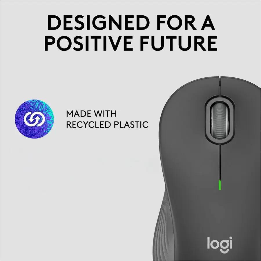 Logitech Signature M550 Wireless Mouse - For Small to Medium Sized Hands, 2-Year Battery, Silent Clicks, Graphite