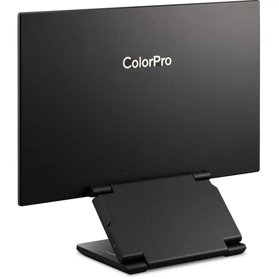 ViewSonic ColorPro VP16 15.6-inch OLED monitor in black with built-in stand
