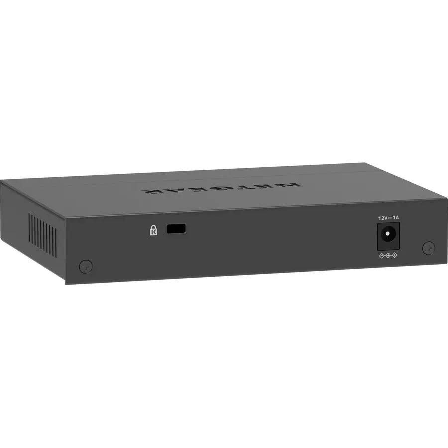 NETGEAR ProSafe MS305 5-Port Multi-Gig Unmanaged Switch, gray metal chassis