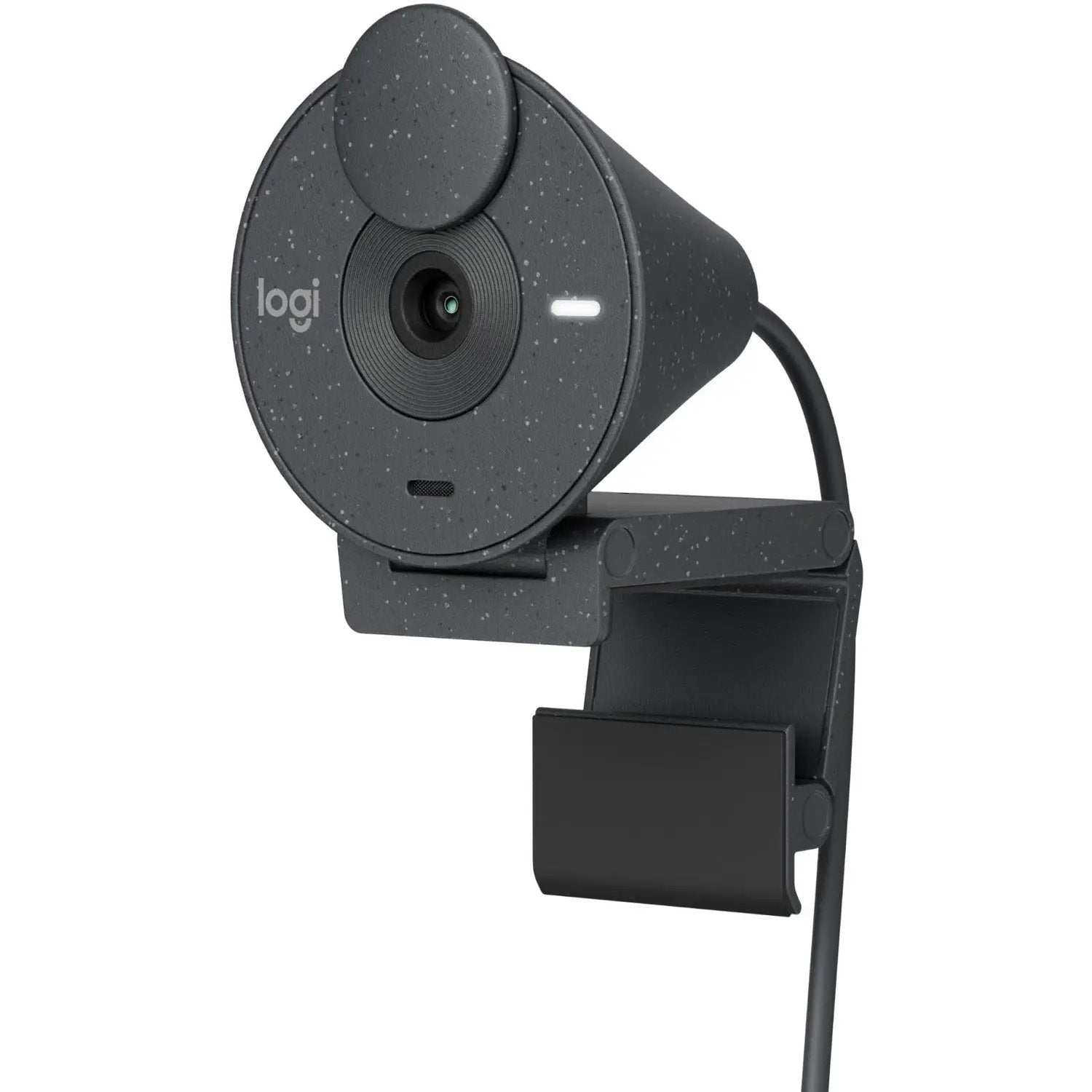 Logitech Brio 300 webcam, Graphit finish on adjustable mount