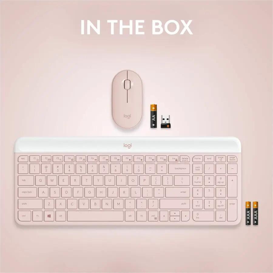 MK470 Slim Combo Ultra-slim, Compact and Quiet Wireless Keyboard & Mouse Combo
