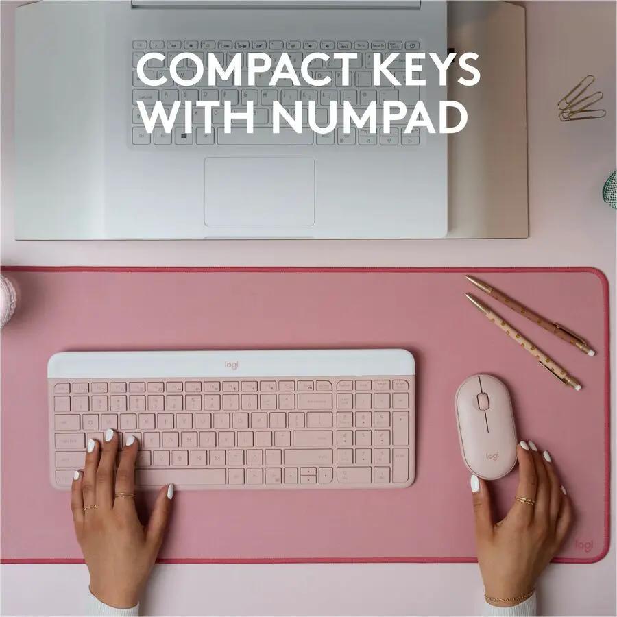 MK470 Slim Combo Ultra-slim, Compact and Quiet Wireless Keyboard & Mouse Combo