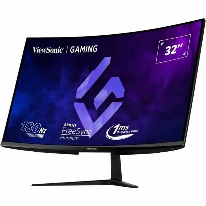 ViewSonic OMNI VX3218C-2K 32-inch curved gaming monitor, black with 180Hz refresh rate