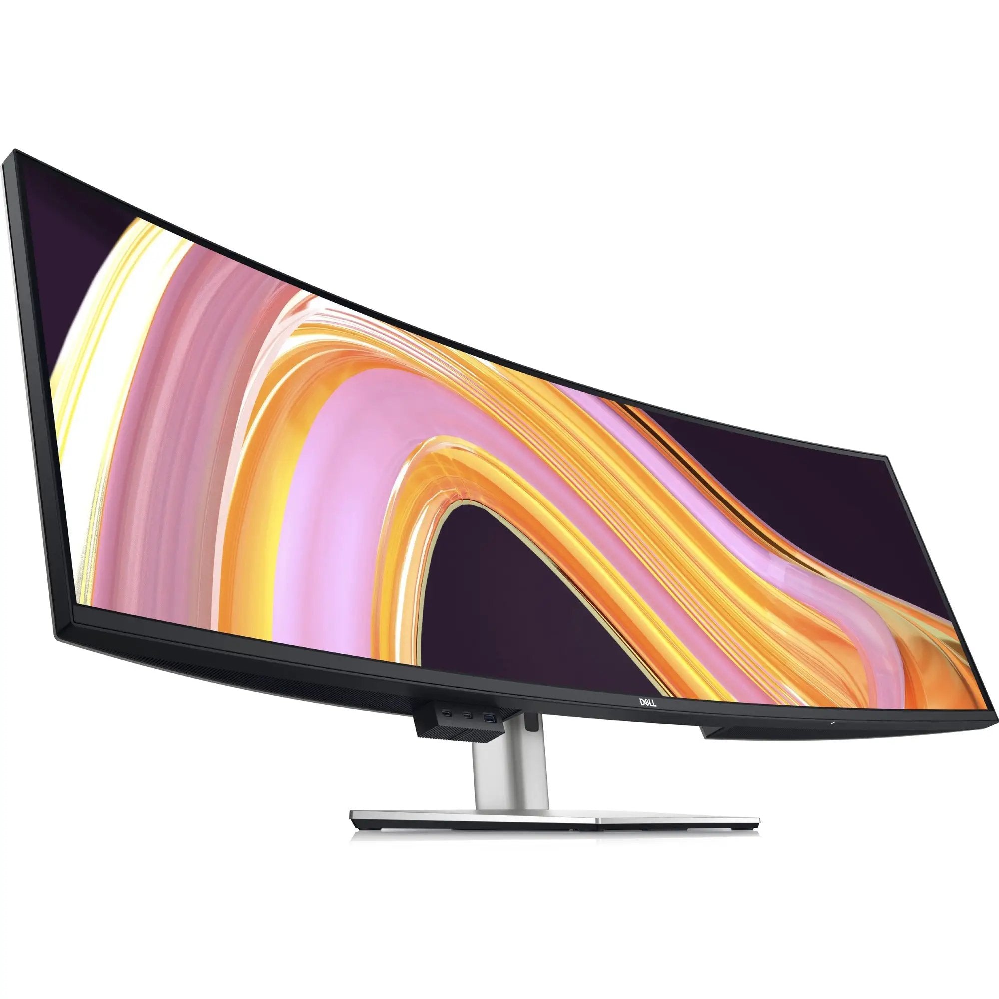 Dell UltraSharp U4924DW 49-inch DQHD curved monitor on stand