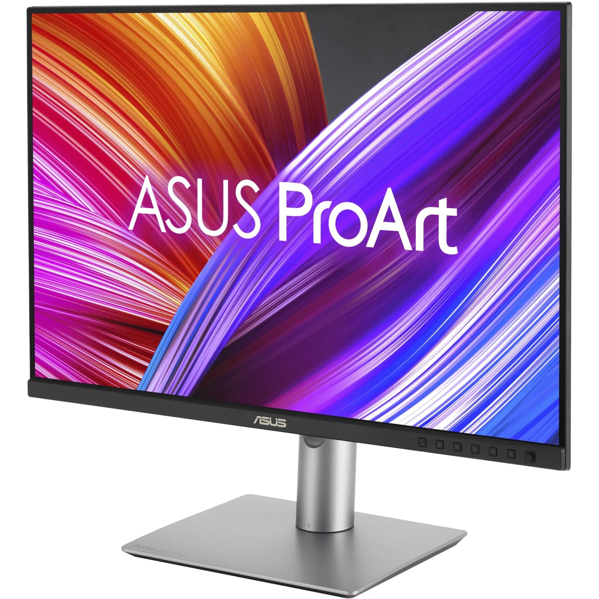 ASUS ProArt PA248CRV 24-inch WUXGA LCD monitor on a silver metal stand