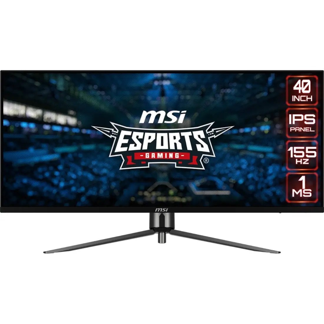 MSI MAG 401QR 40-inch UW-QHD IPS 155Hz gaming monitor.