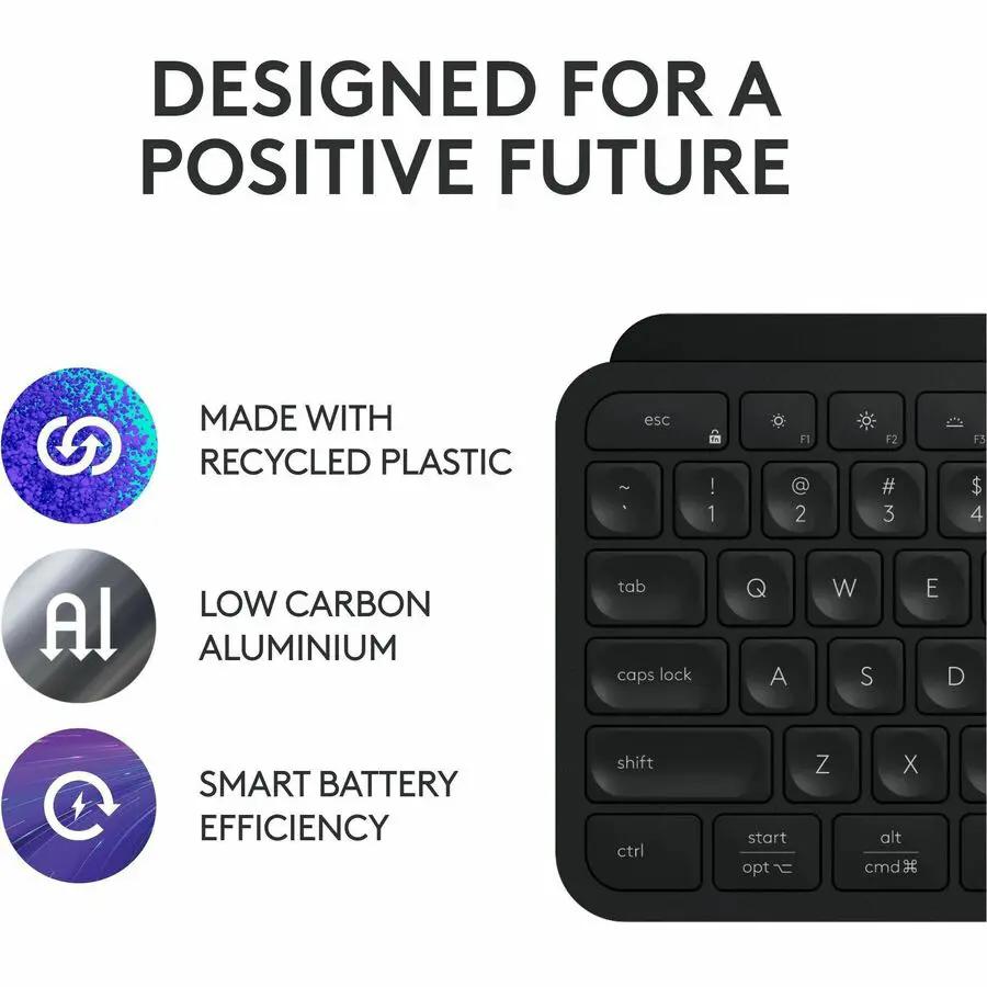 Logitech Master Series MX Keys S Advanced Wireless Illuminated Keyboard