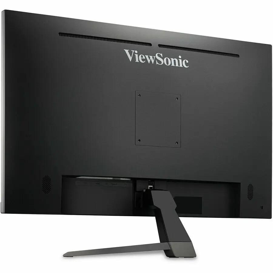 ViewSonic VX3267U-2K 32-inch IPS monitor, rear view on stand