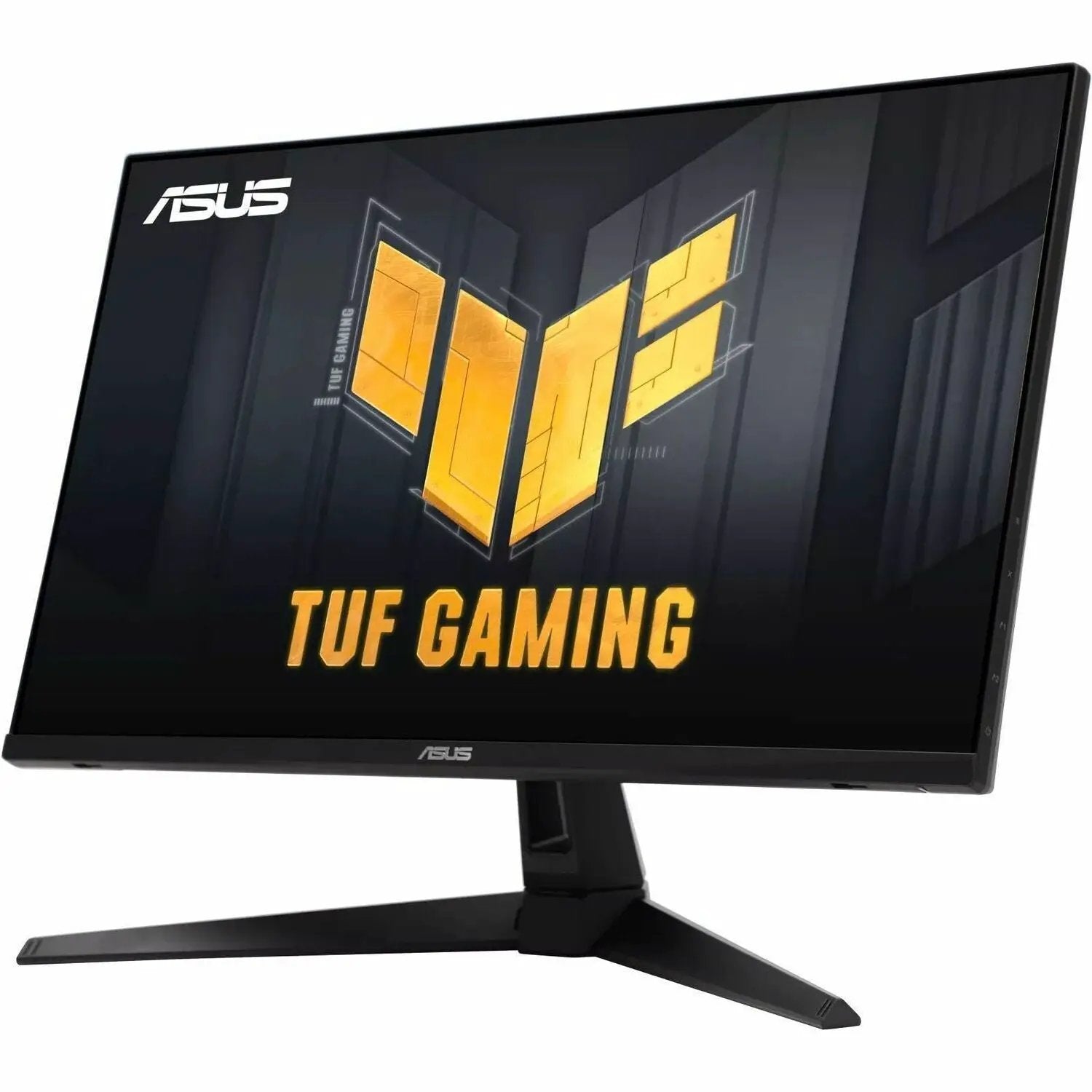 ASUS TUF VG279QM1A 27-inch Full HD gaming monitor, black with ASUS logo and TUF GAMING on screen