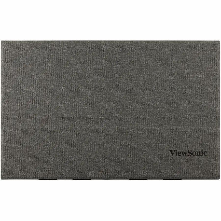 ViewSonic VX1655 portable monitor in dark gray fabric cover