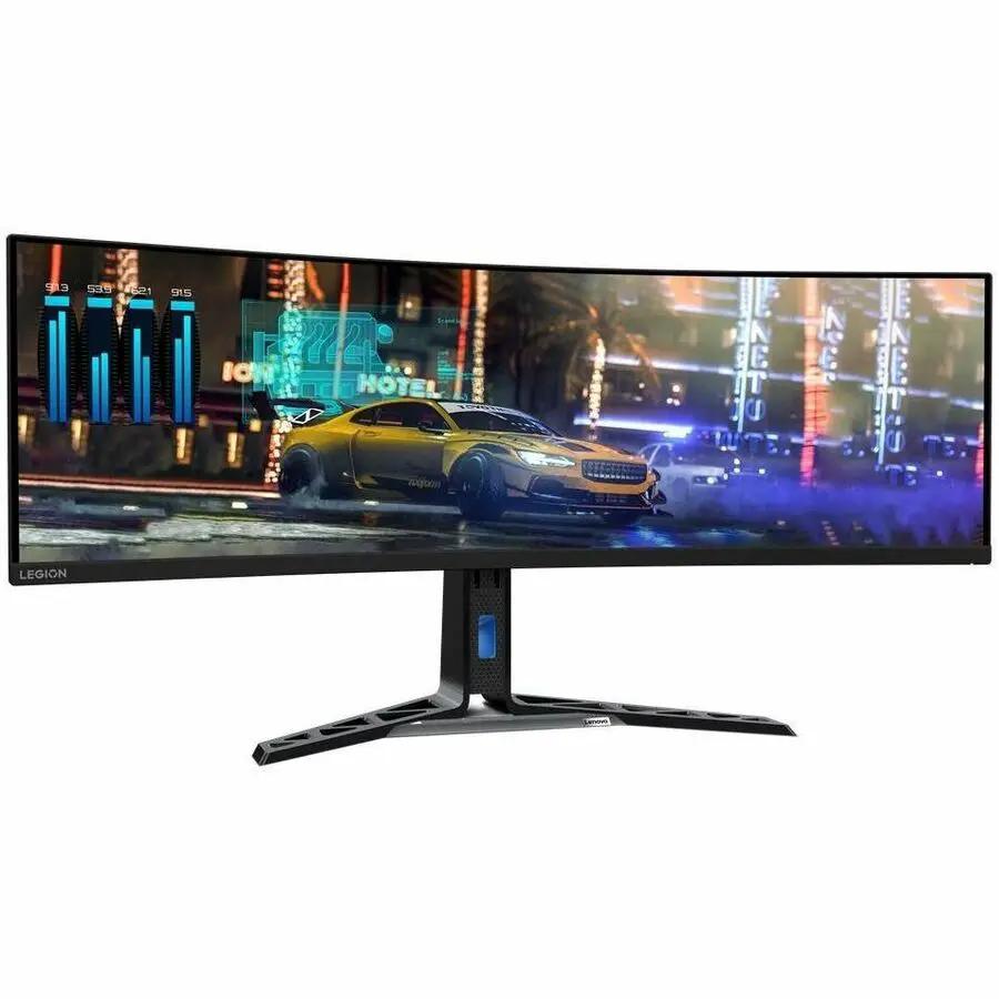 Lenovo Legion R45w-30 45-inch DQHD curved LED gaming monitor, black