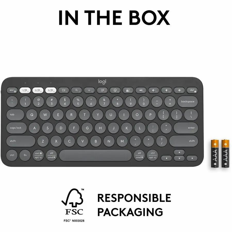 Logitech Pebble Keys 2 K380s