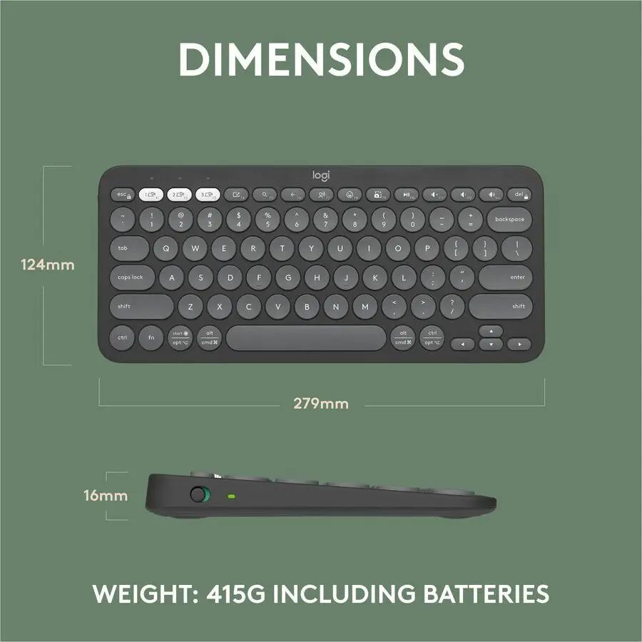 Logitech Pebble Keys 2 K380s